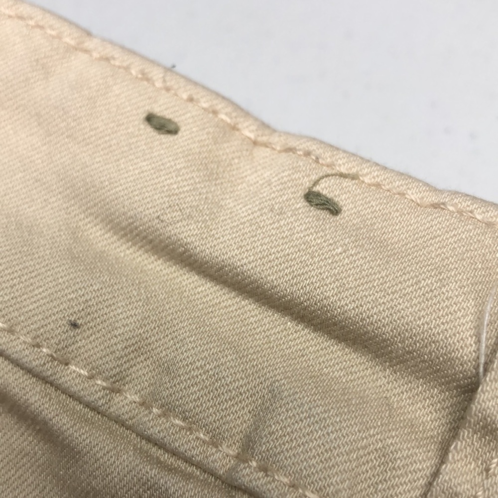 LIKE NEW SANTANA TAN HIGH-RISE CROP JEANS 14/32x25 ⭐️ - Picture 7 of 12